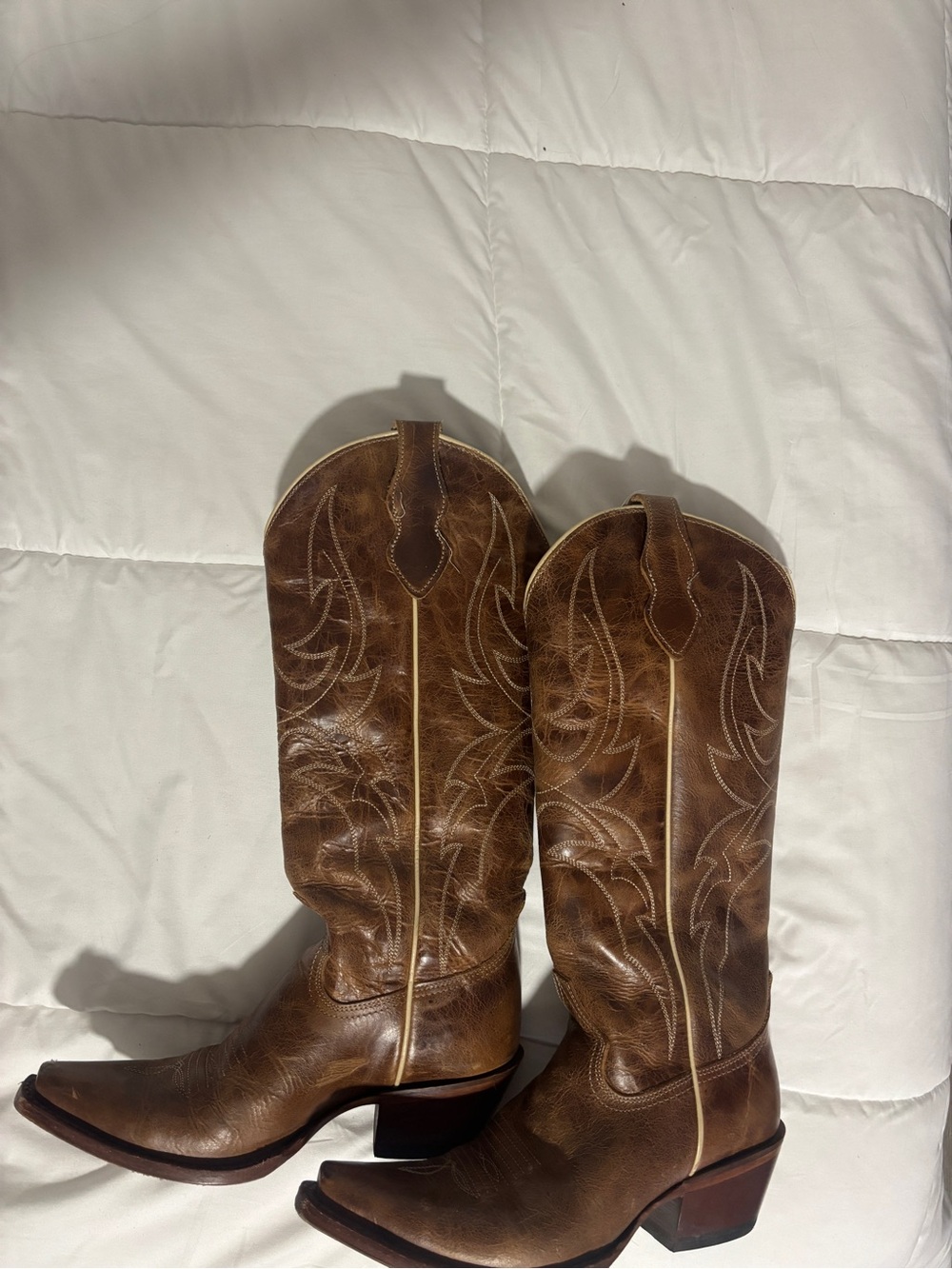 Idyllwind Brown Leather Western Cowboy Boots